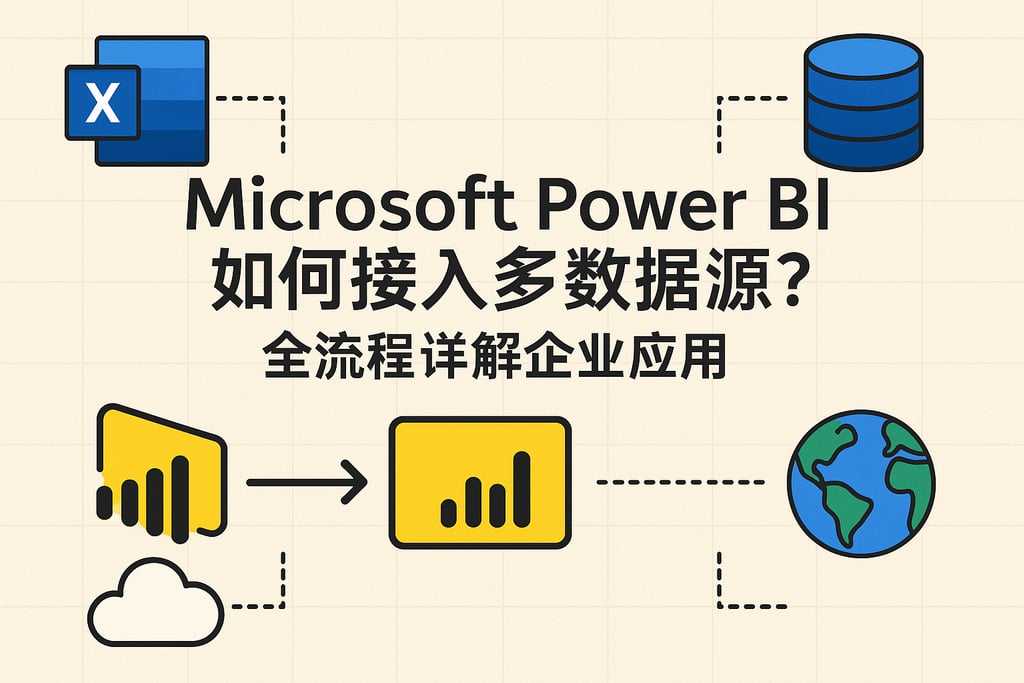 Microsoft Power BI如何接入多数据源？全流程详解企业应用